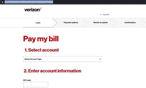 vzw com my verizon pay bill